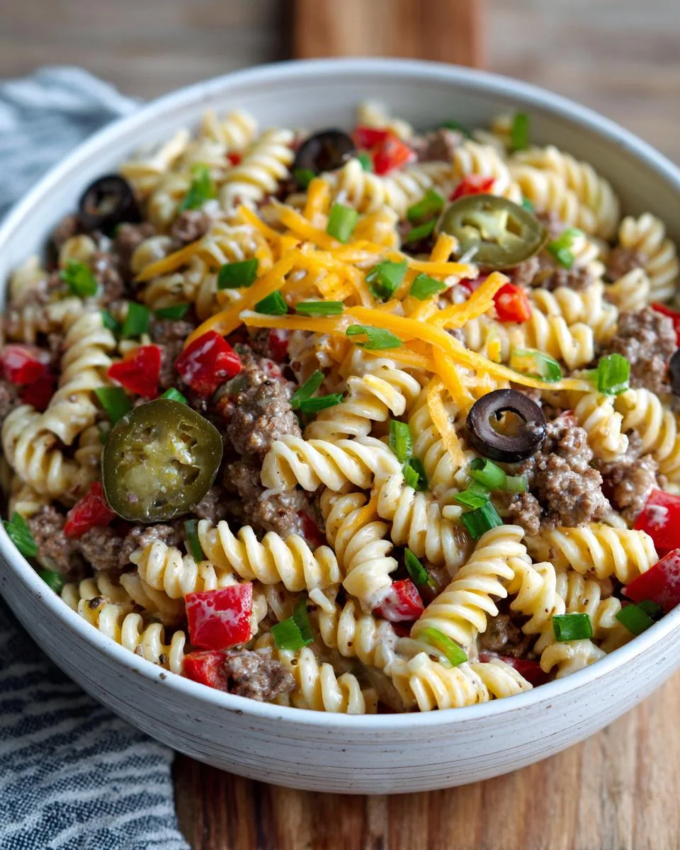 Tex Mex Pasta Salad Recipe - detail 4