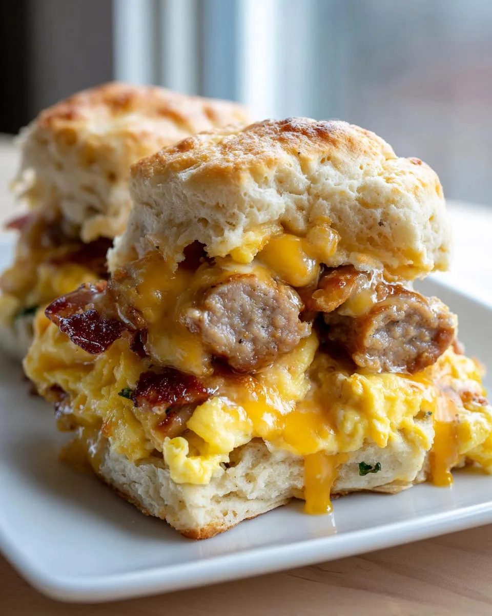 Turkey Sausage Breakfast Sliders - detail 4