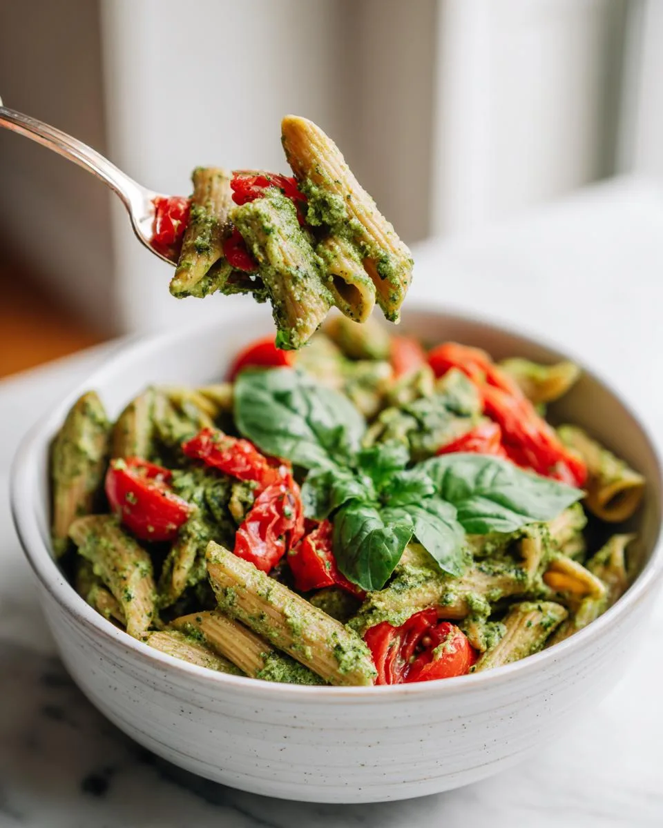 Walnut Pesto Pasta Salad Recipe - detail 2