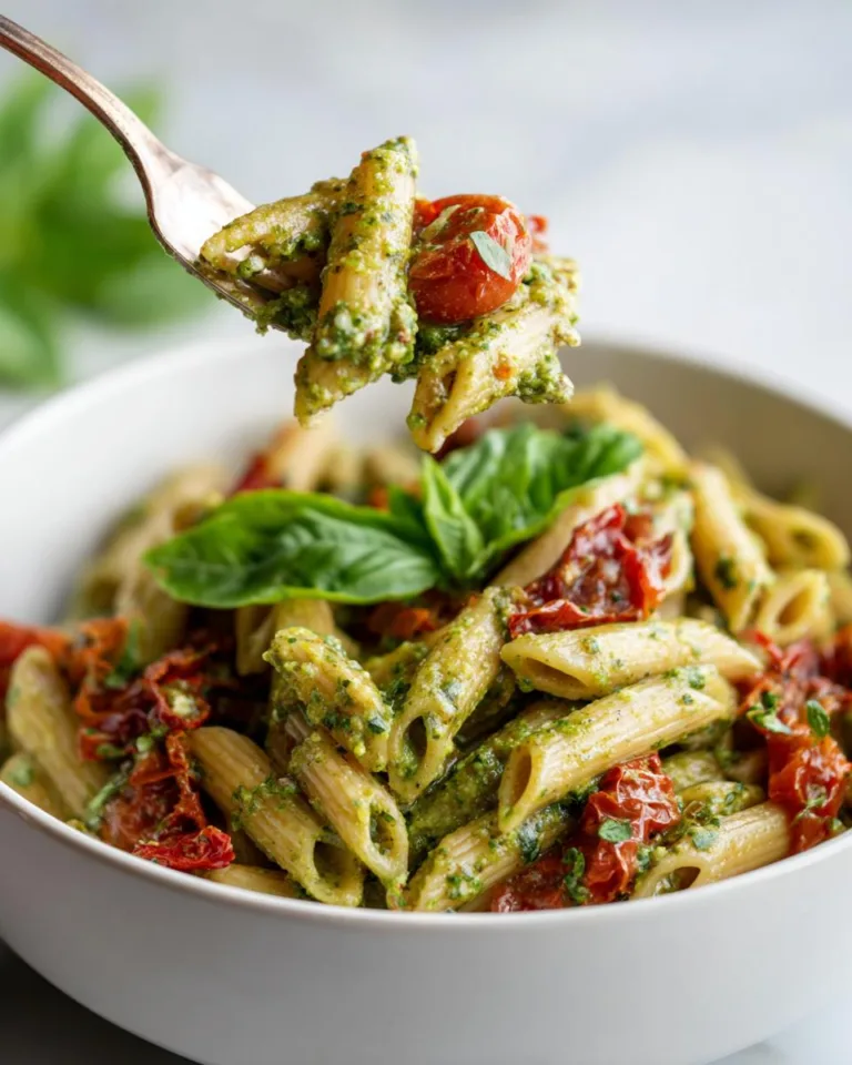 Walnut Pesto Pasta Salad Recipe