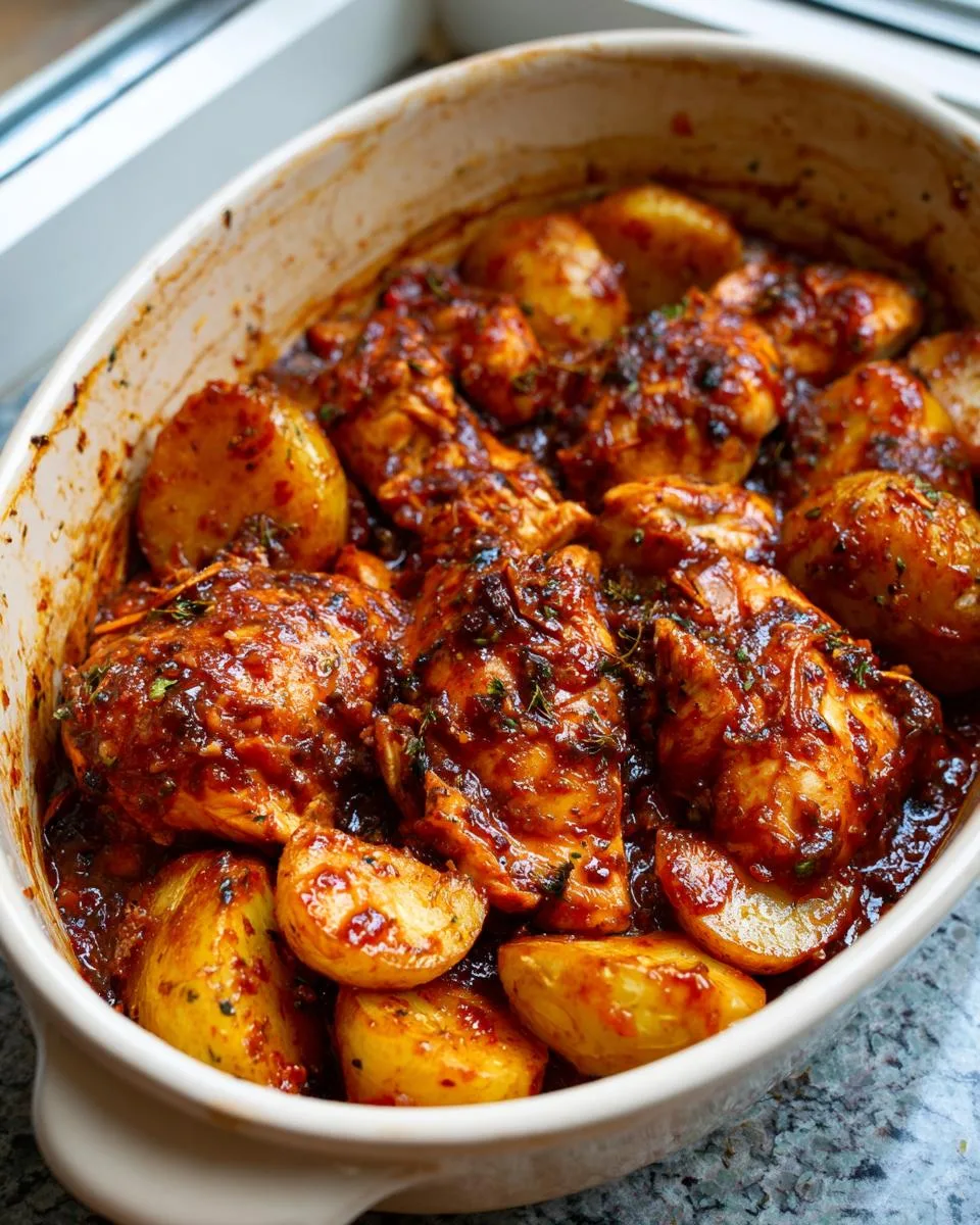 BBQ Chicken Baked Potatoes - detail 3