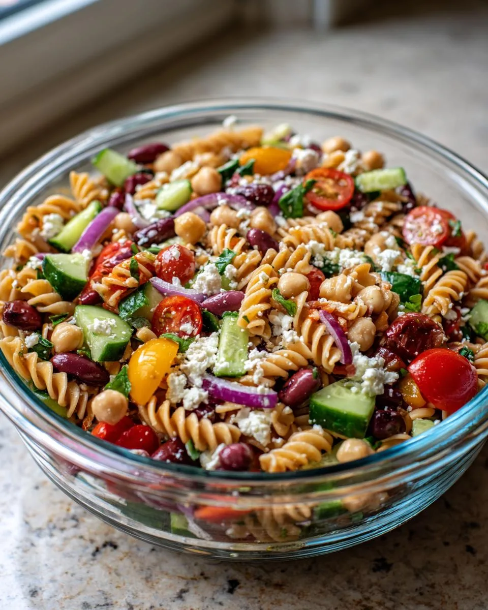 Bean Packed Pasta Salad Recipe - detail 2