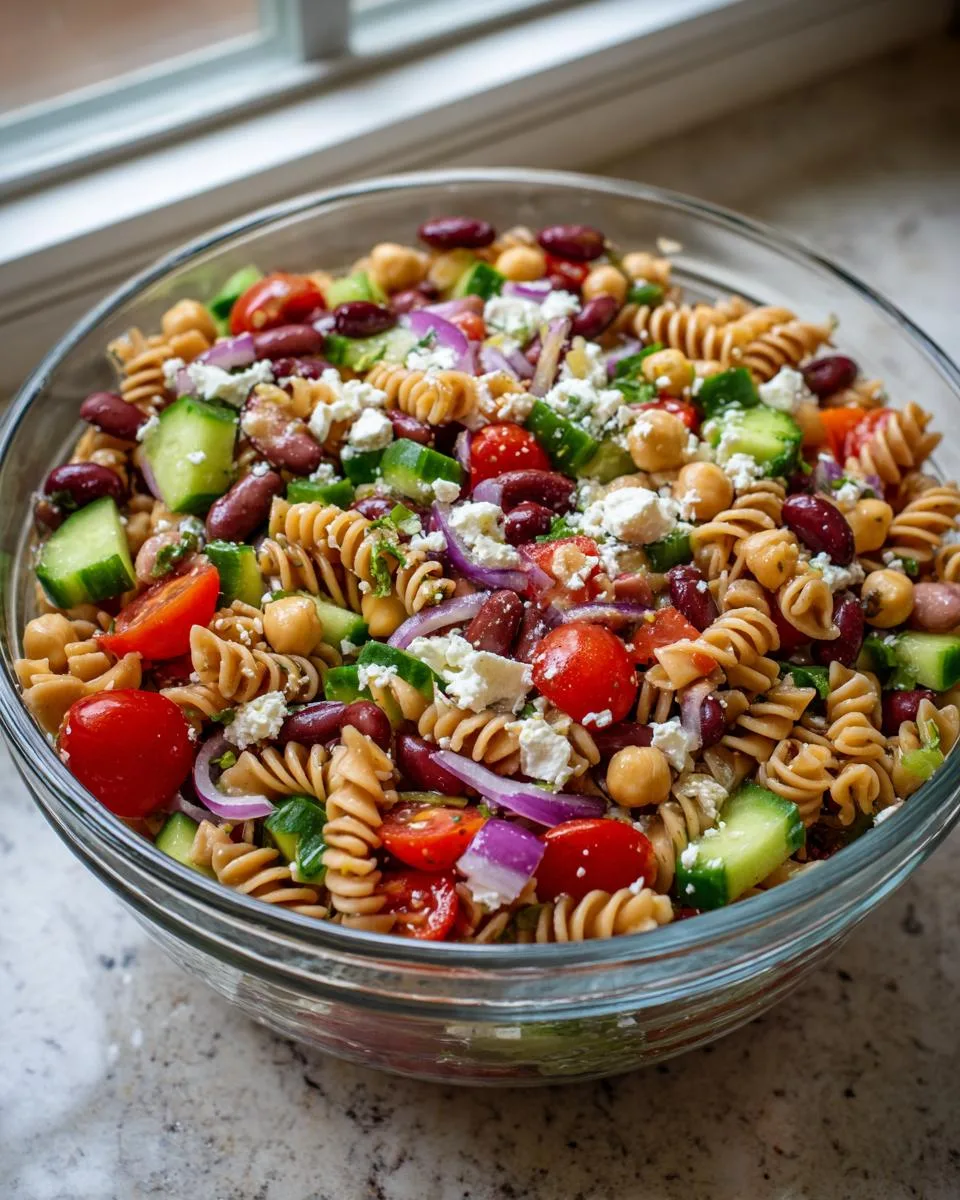 Bean Packed Pasta Salad Recipe - detail 3