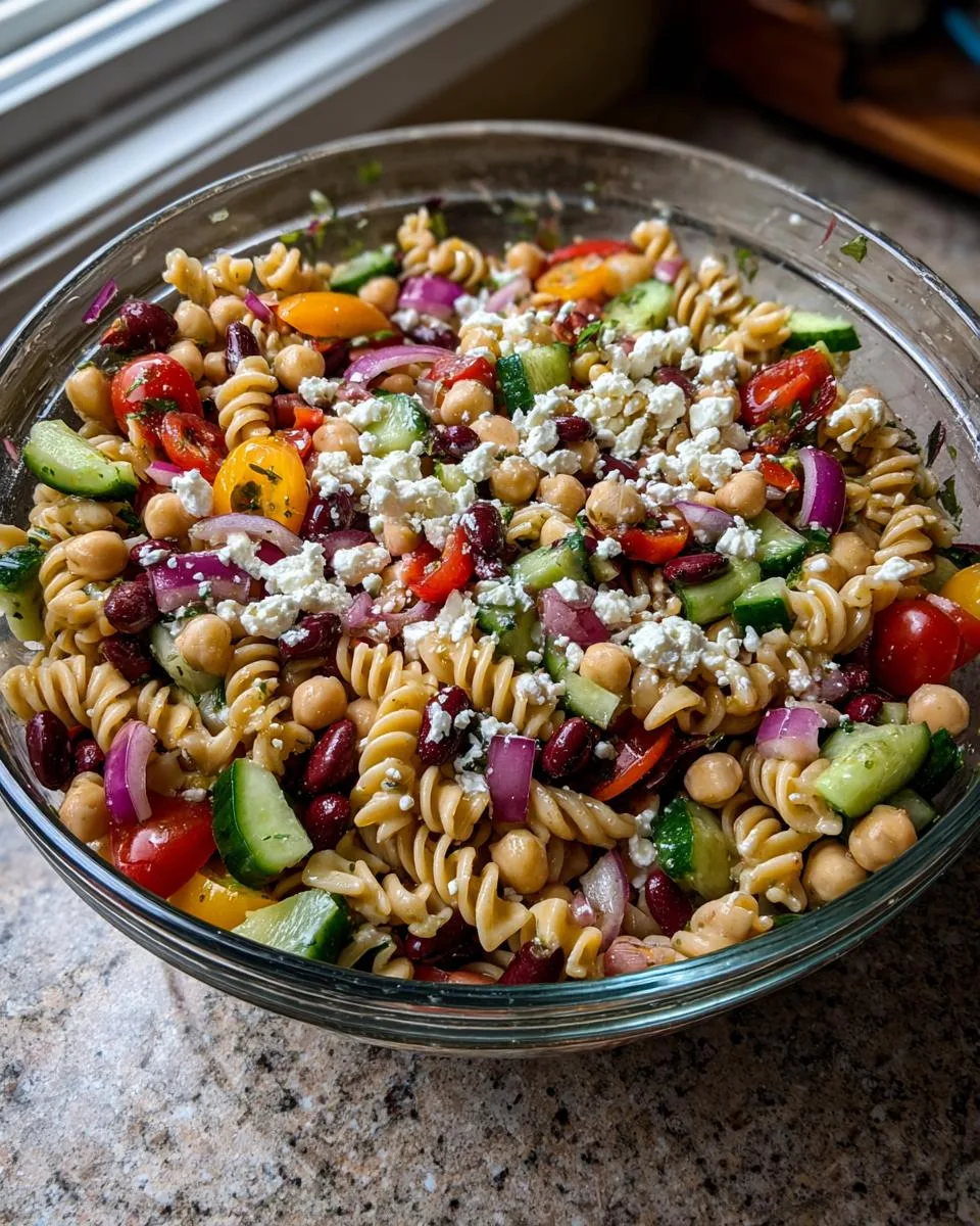 Bean Packed Pasta Salad Recipe - detail 4