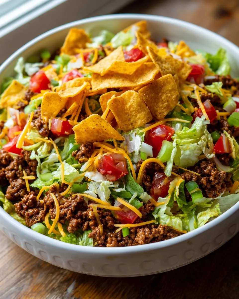 Beef Taco Salad Bowls - detail 1