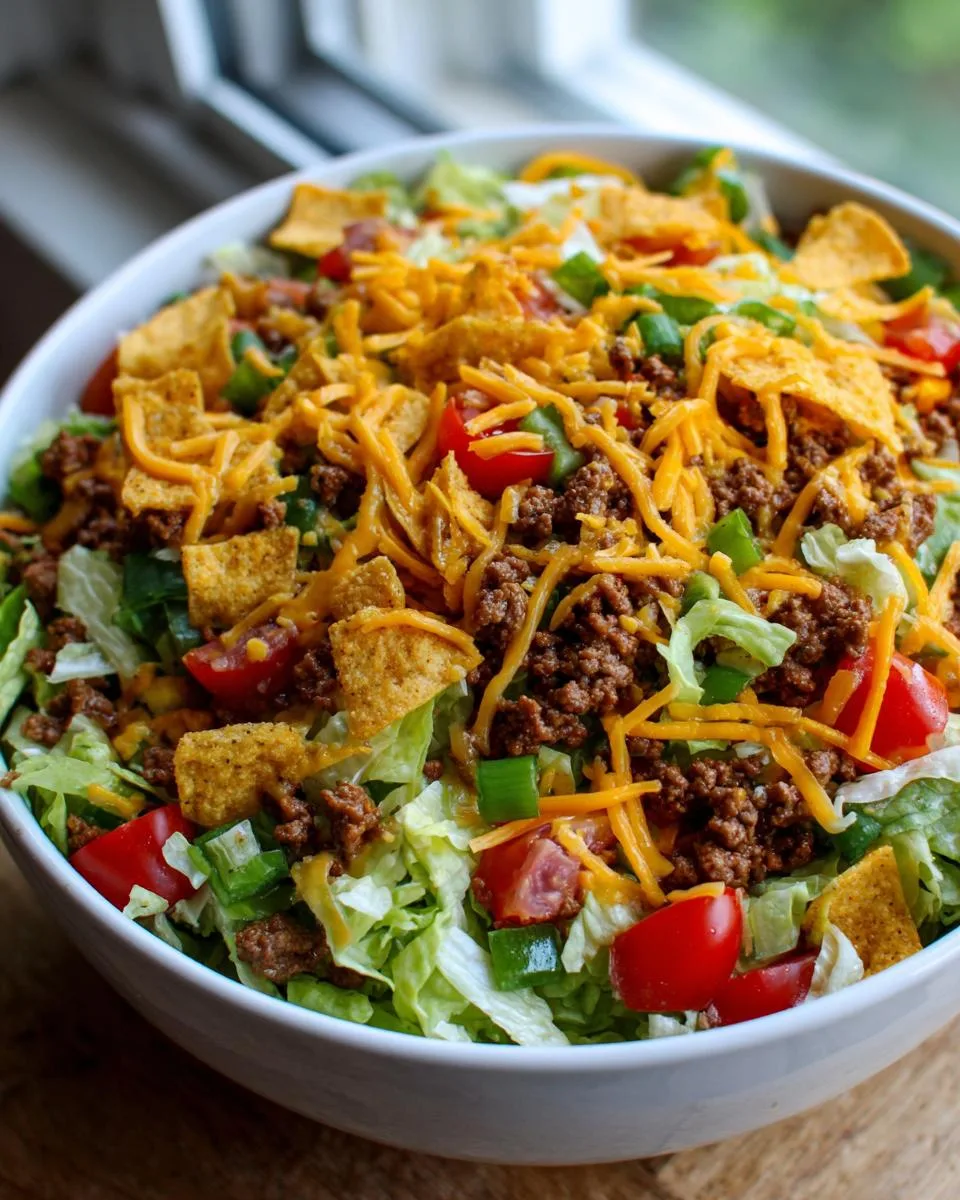 Beef Taco Salad Bowls - detail 2