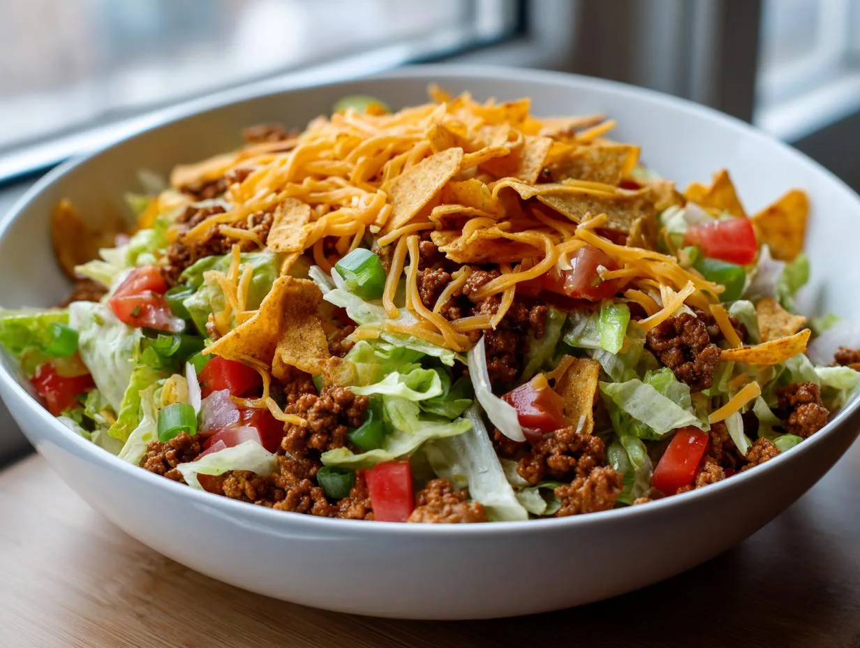 Irresistible Beef Taco Salad Bowls Ready in 20 Minutes