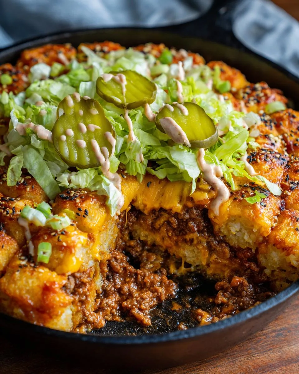 Big Mac Tater Tot Casserole - detail 1