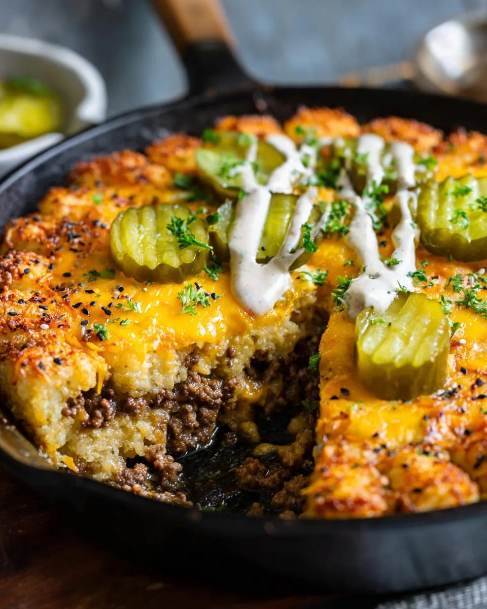 Big Mac Tater Tot Casserole - detail 3