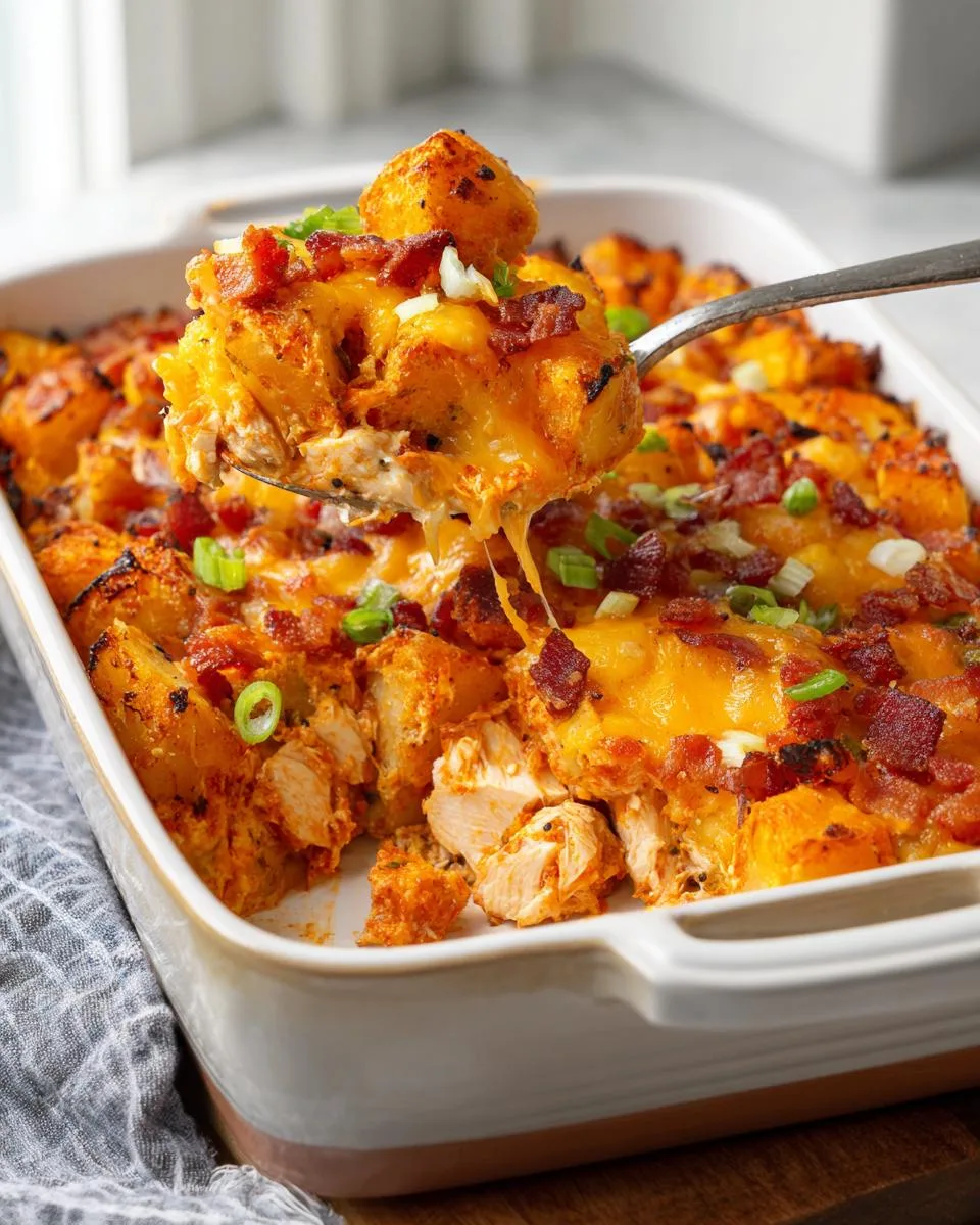 Buffalo Chicken Casserole Ingredients