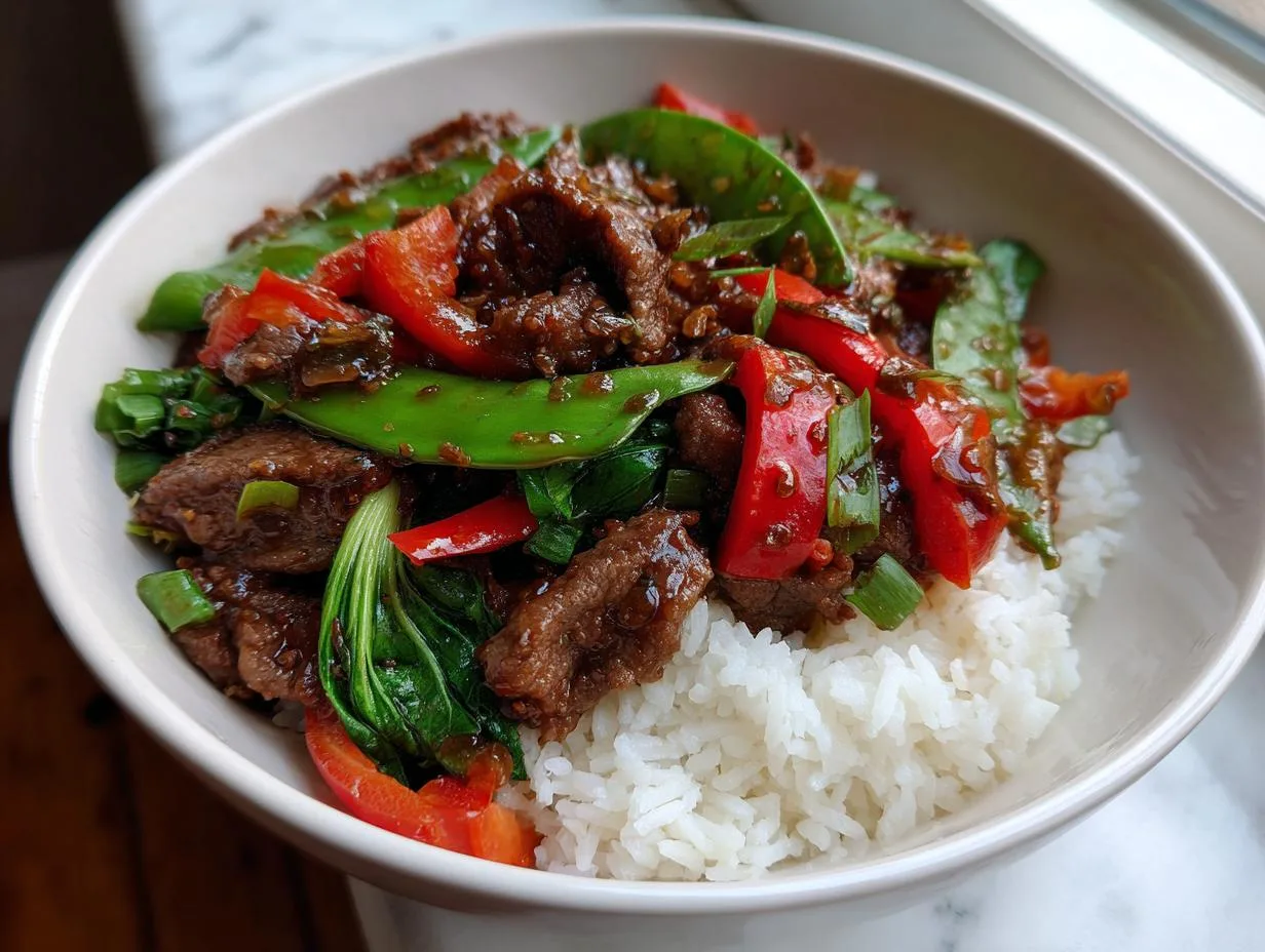 30-Minute Bulgogi Ground Beef Stir Fry