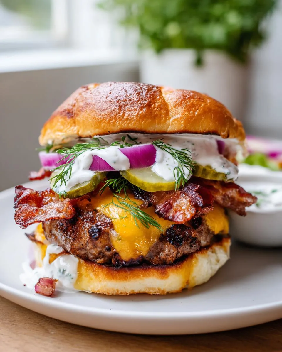 Cheesy Bacon Ranch Burger Sliders - detail 1