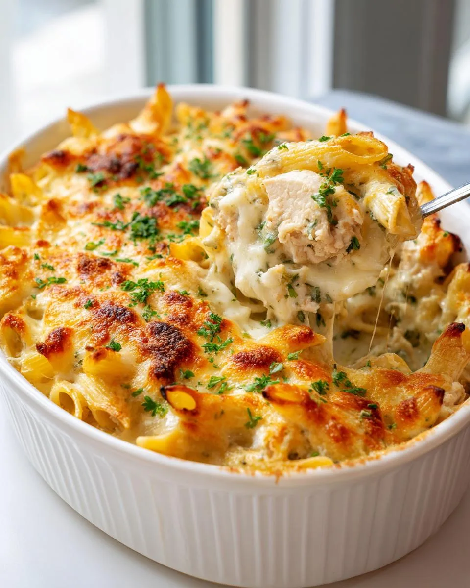 Chicken Alfredo Casserole - detail 3