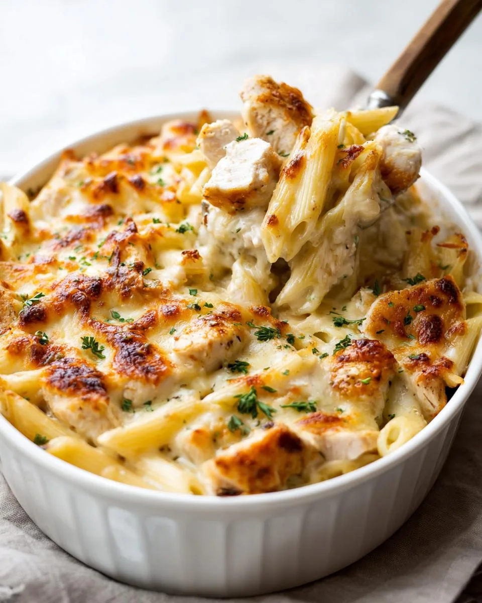 Chicken Alfredo Casserole - detail 4