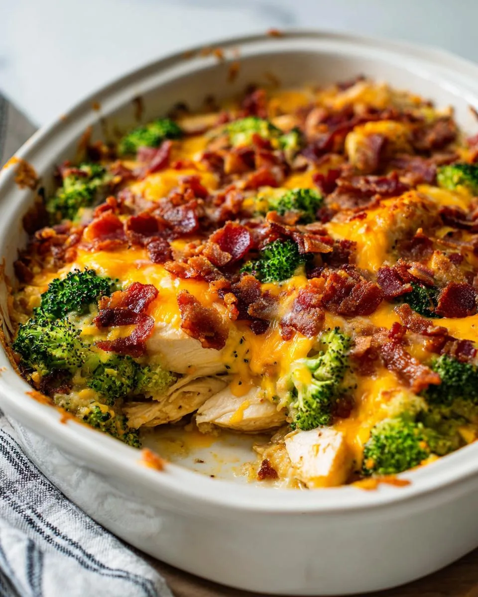 Chicken Bacon Broccoli Bake - detail 2
