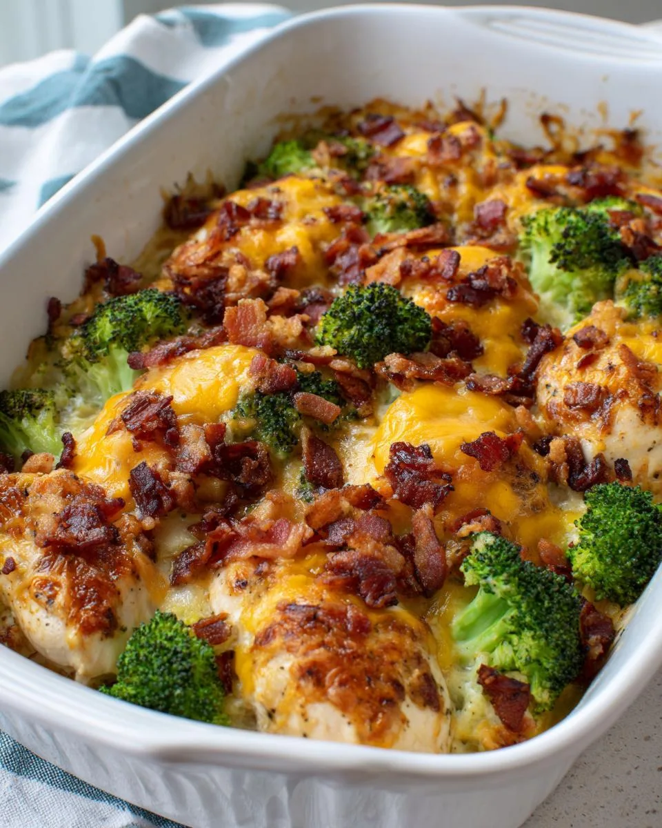 Chicken Bacon Broccoli Bake - detail 3