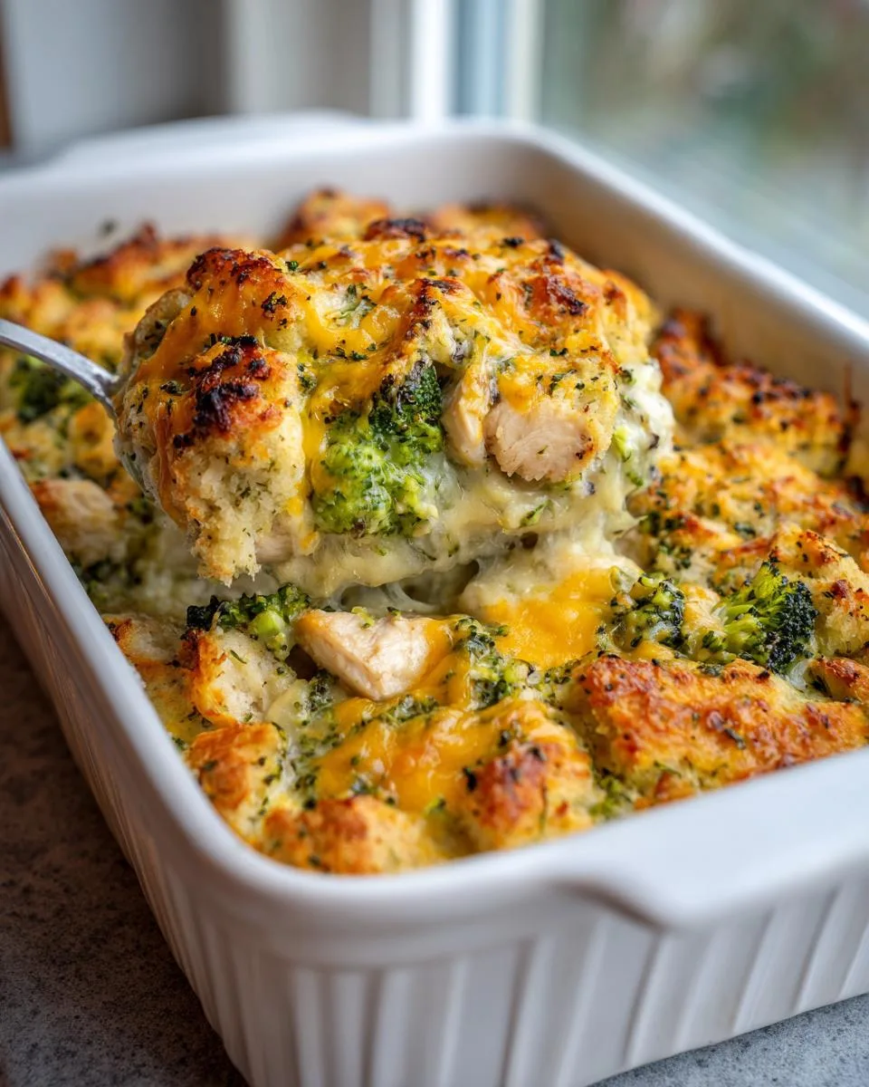 Chicken Broccoli Stuffing Bake - detail 1