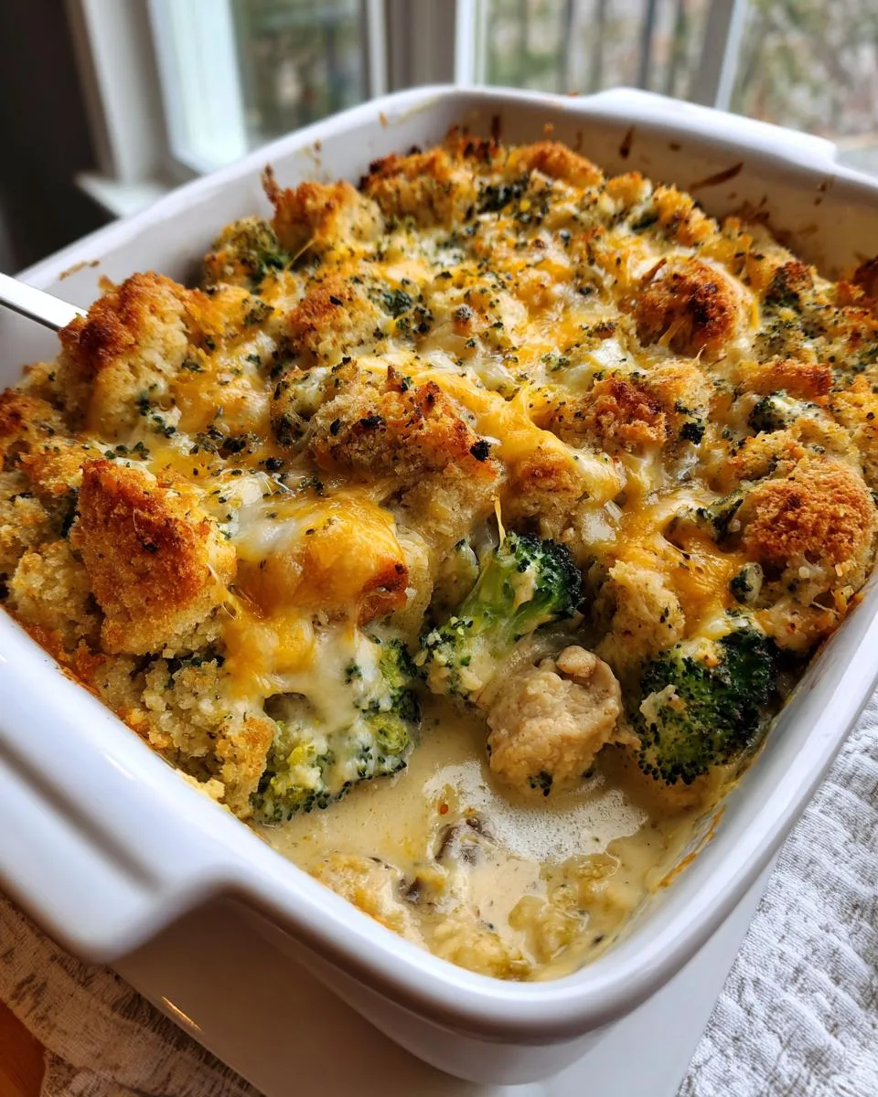 Chicken Broccoli Stuffing Bake - detail 2