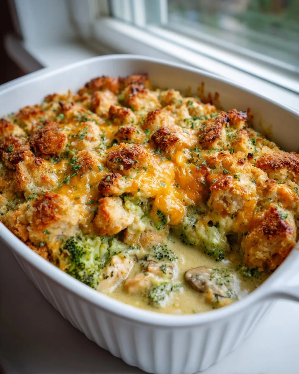 Chicken Broccoli Stuffing Bake - detail 3