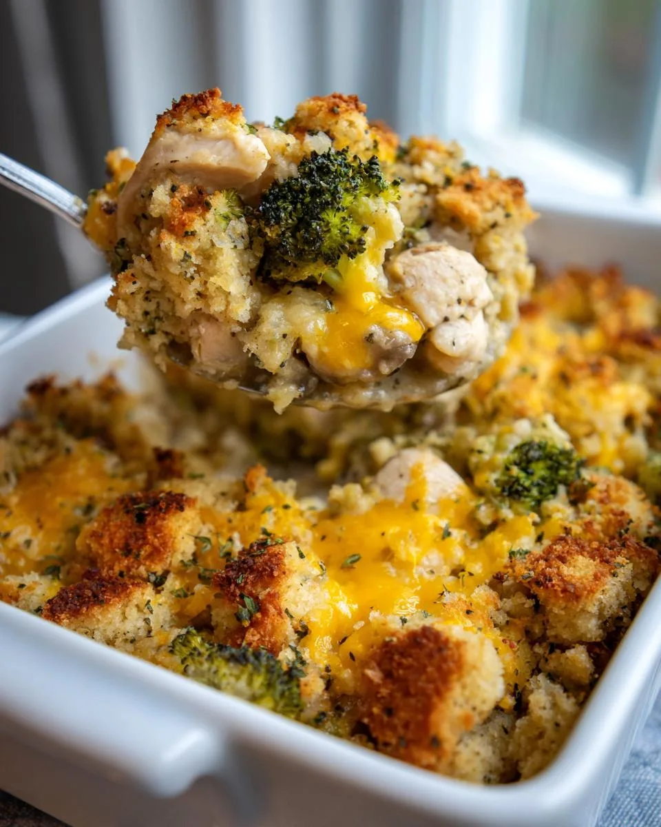 Chicken Broccoli Stuffing Bake - detail 4