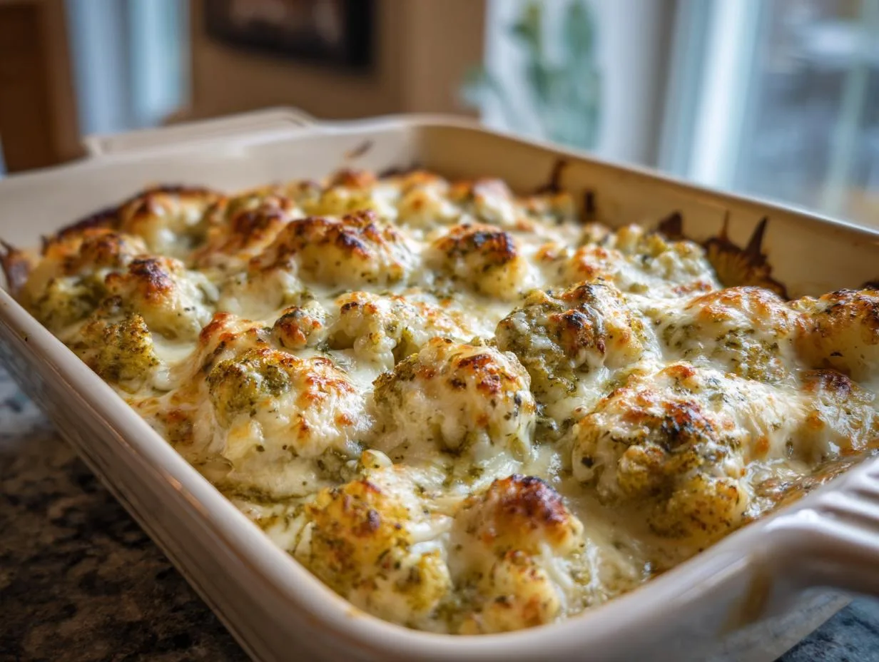 Incredible Chicken Cauliflower Casserole in 5 Steps