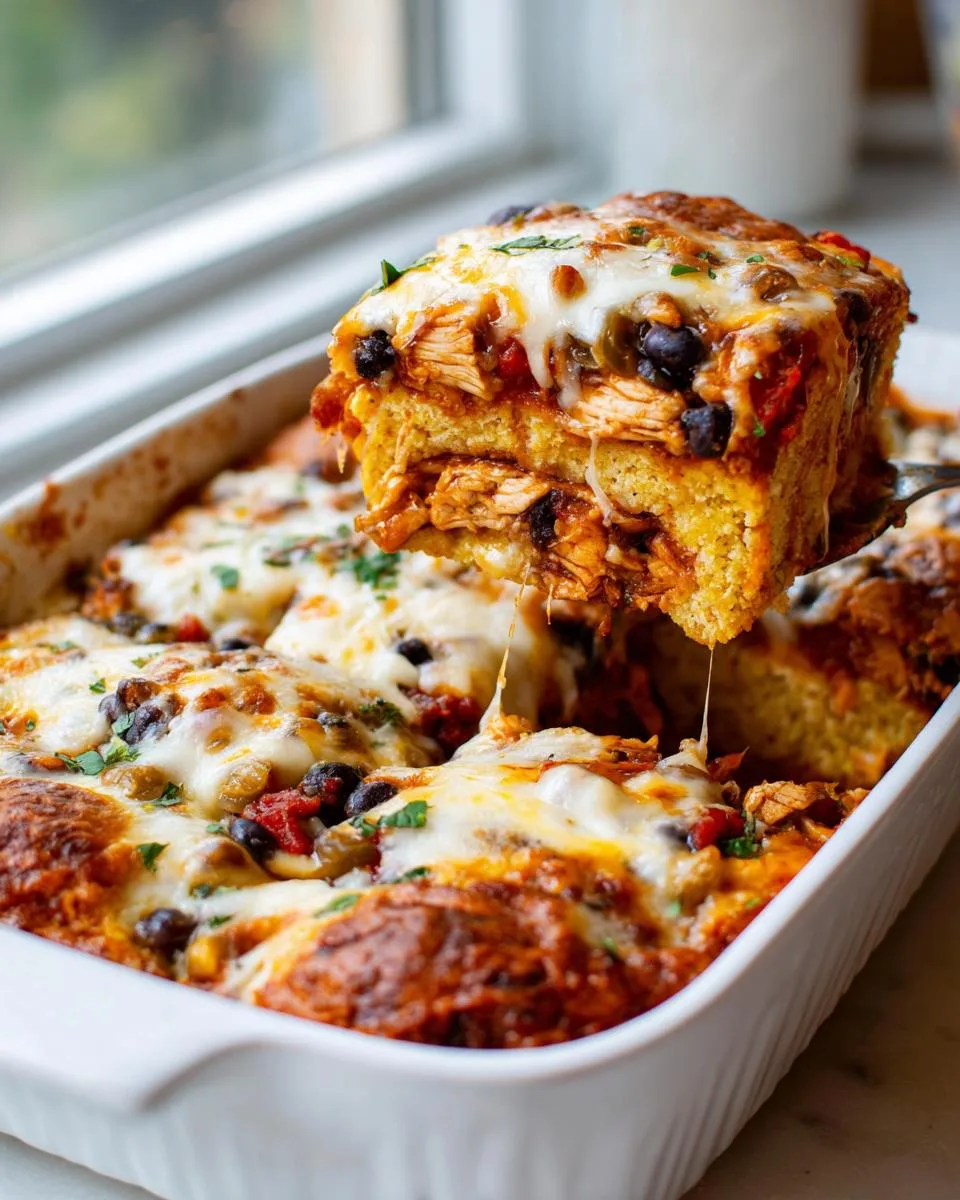 Chicken Cornbread Casserole - detail 1