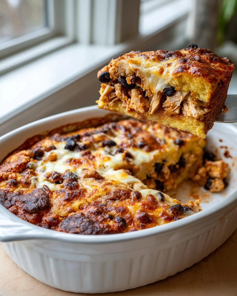 Chicken Cornbread Casserole - detail 2