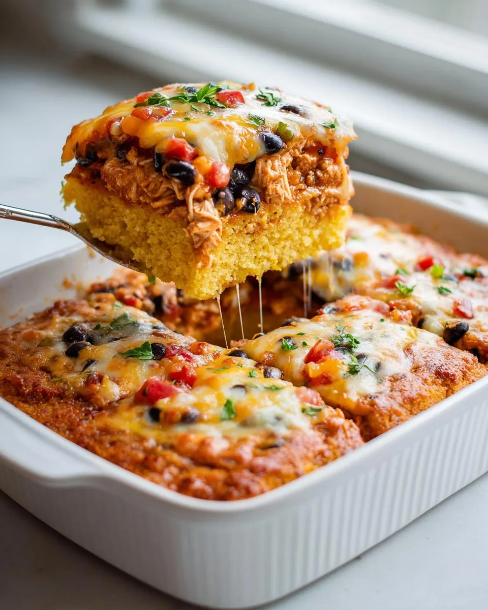 Chicken Cornbread Casserole - detail 4