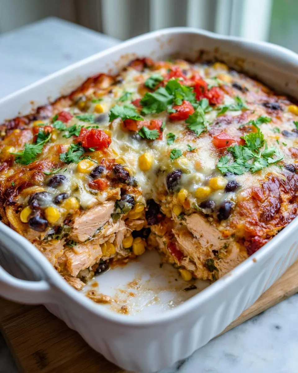 Chicken Fiesta Casserole - detail 2
