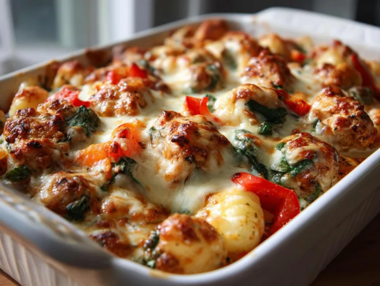 Chicken Gnocchi Bake