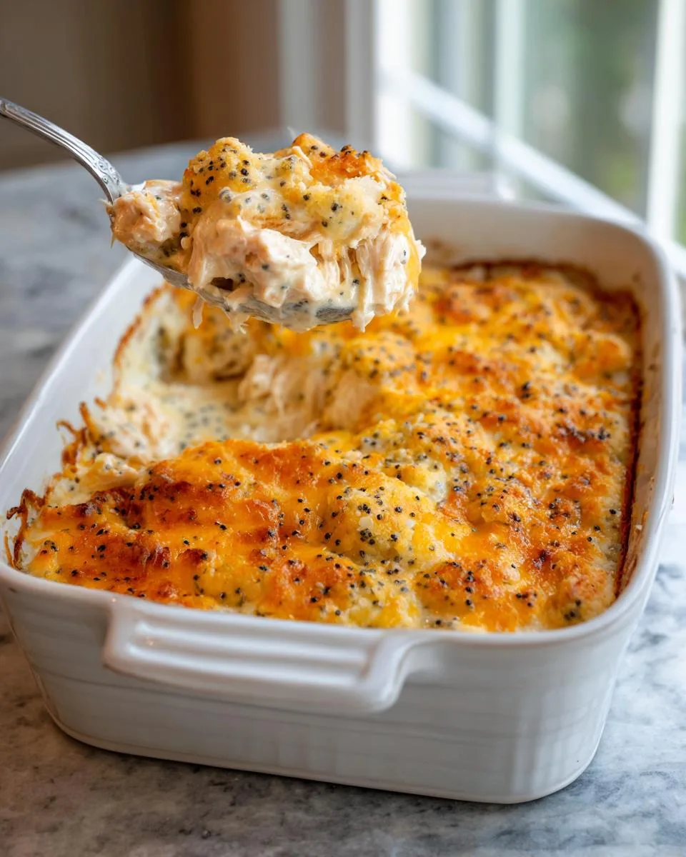 Chicken Poppy Seed Casserole - detail 1