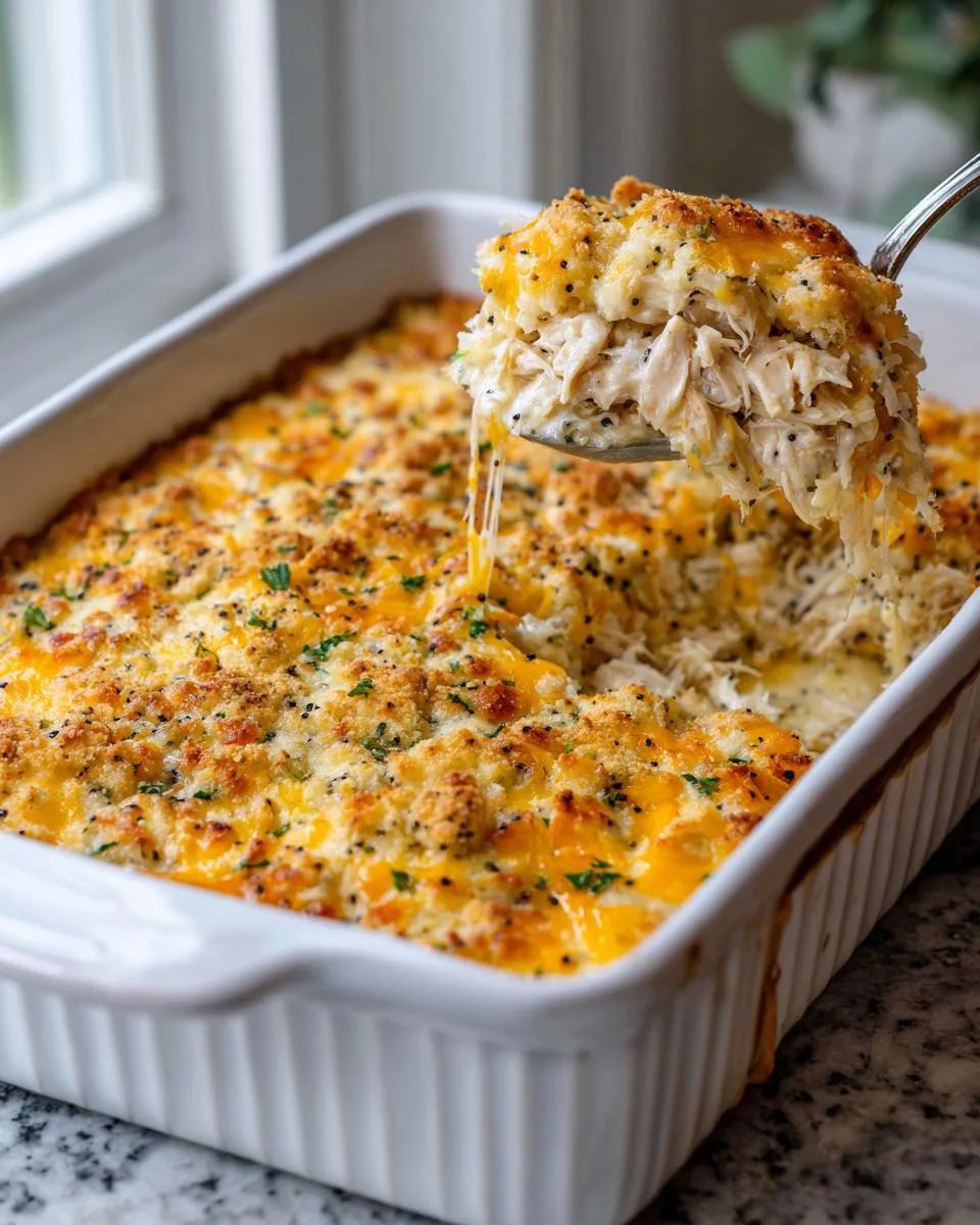 Chicken Poppy Seed Casserole - detail 3
