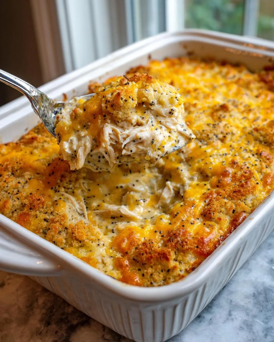 Chicken Poppy Seed Casserole - detail 4