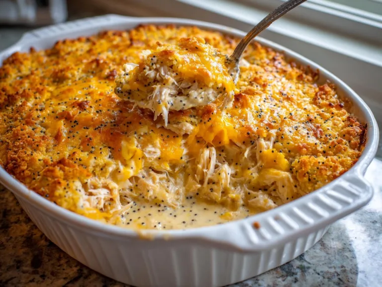 Chicken Poppy Seed Casserole