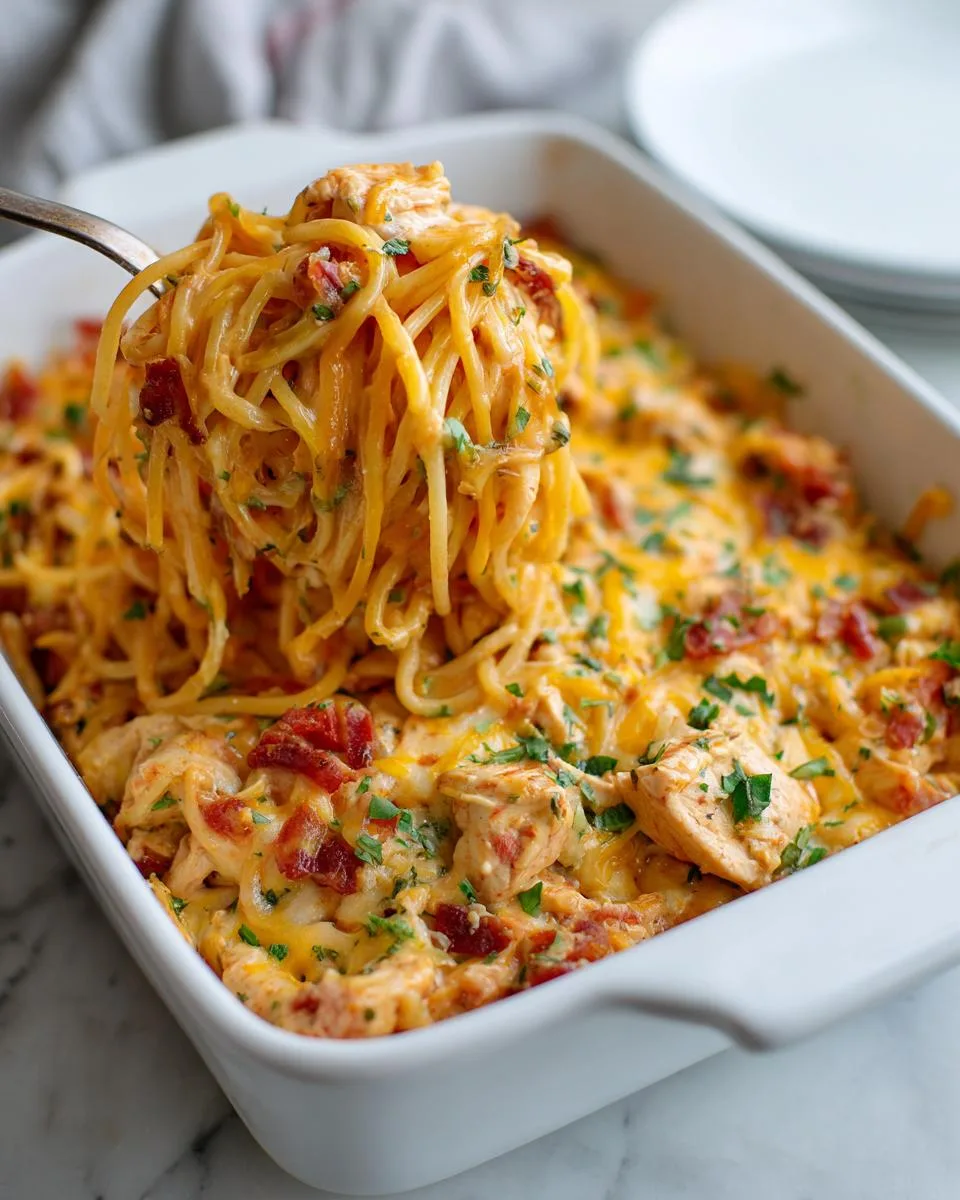 Chicken Rotel Spaghetti - detail 2