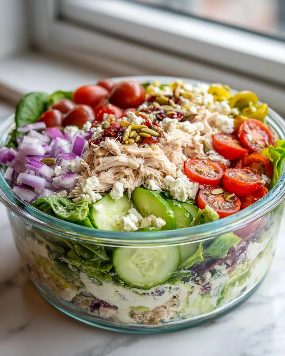 Chicken Salad Meal Prep Bowls - detail 2