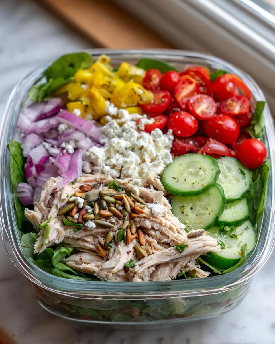 Chicken Salad Meal Prep Bowls - detail 4