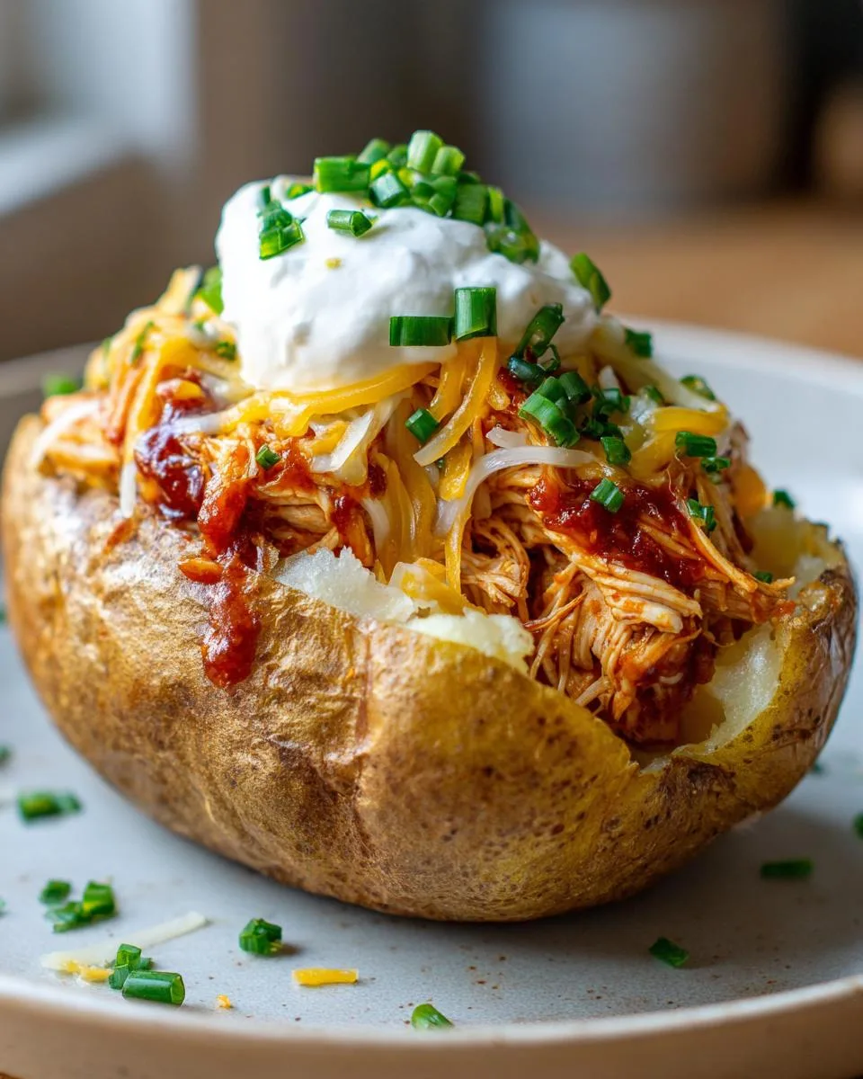 Chicken Stuffed Baked Potatoes - detail 1