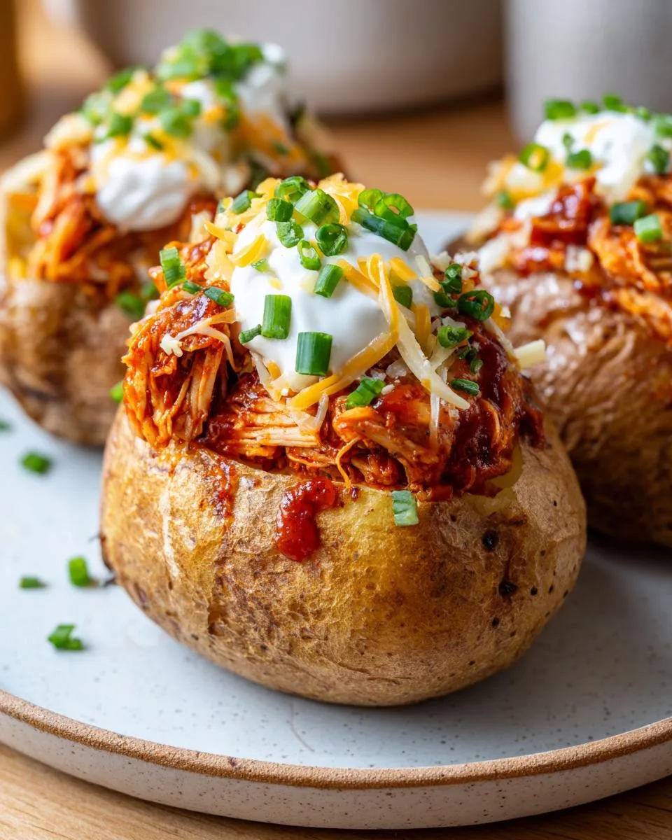 Chicken Stuffed Baked Potatoes - detail 3