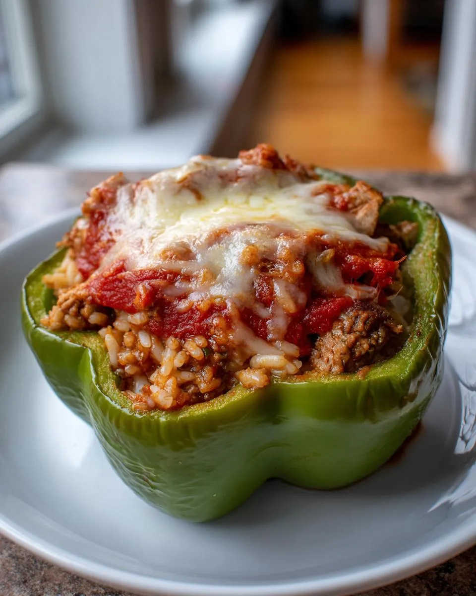 Chicken Stuffed Pepper Bake - detail 4