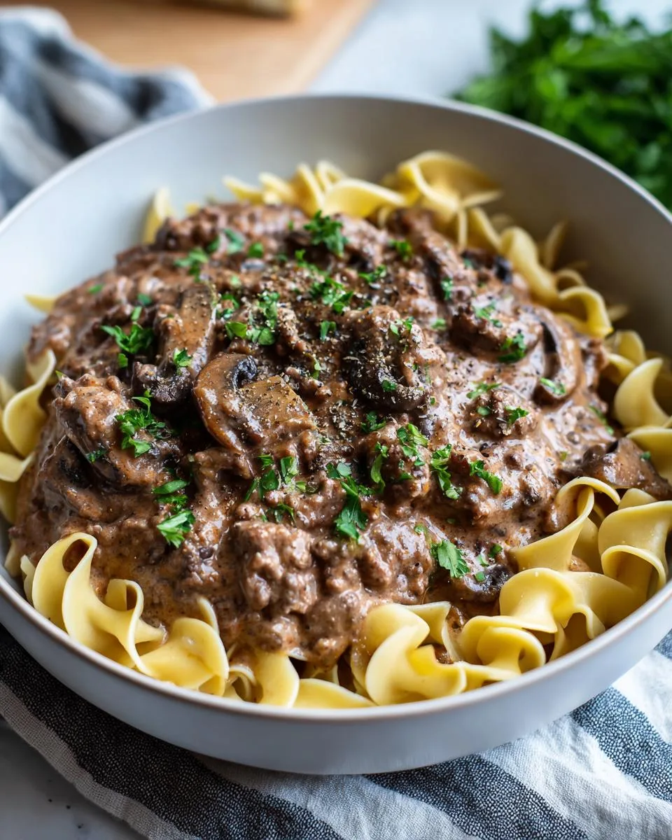 Classic Hamburger Stroganoff Recipe - detail 3