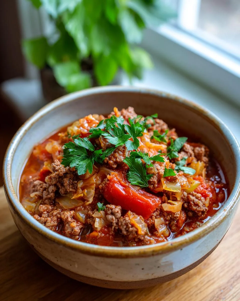 Crockpot Cabbage Roll Soup Recipe - detail 1