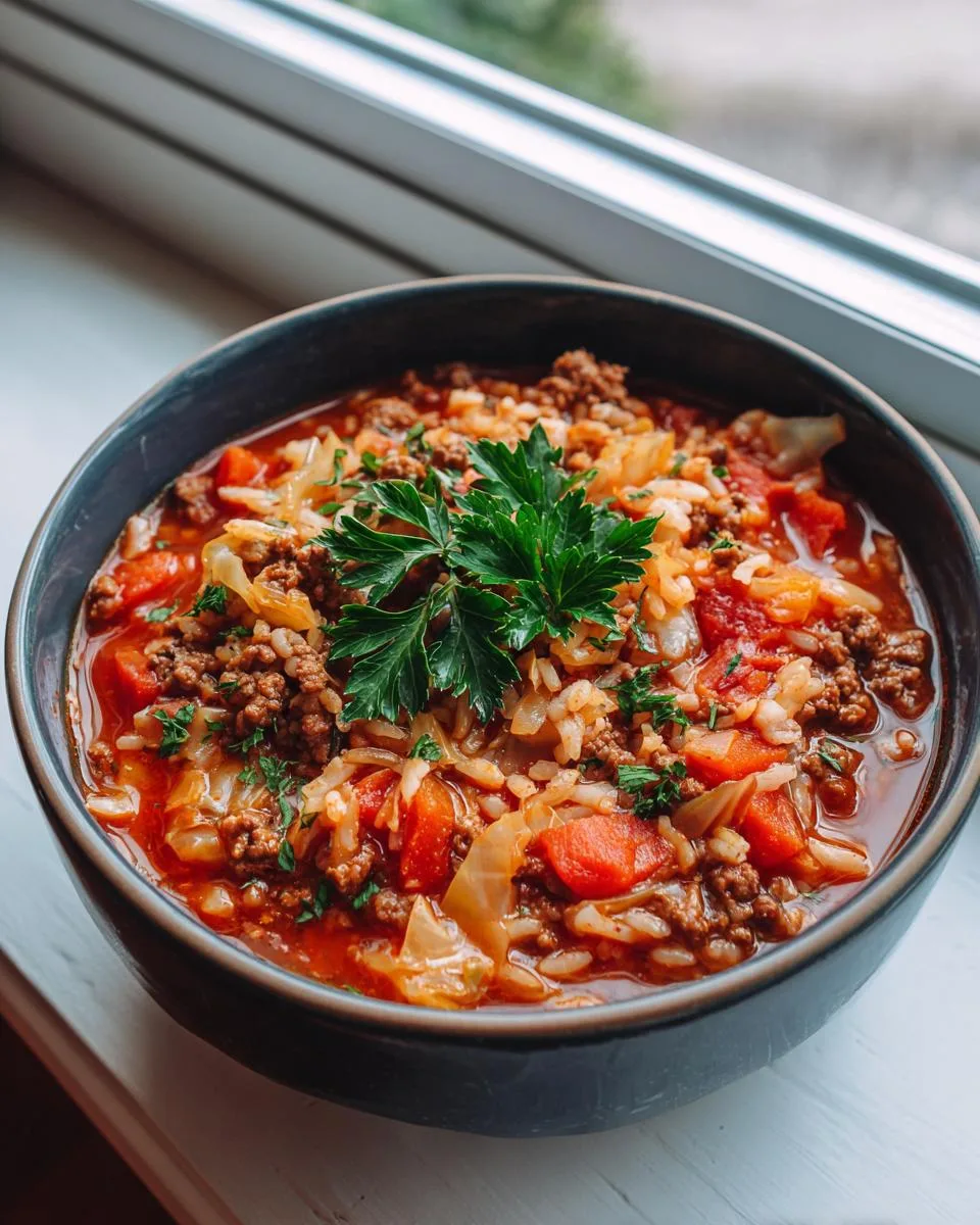 Crockpot Cabbage Roll Soup Recipe - detail 2