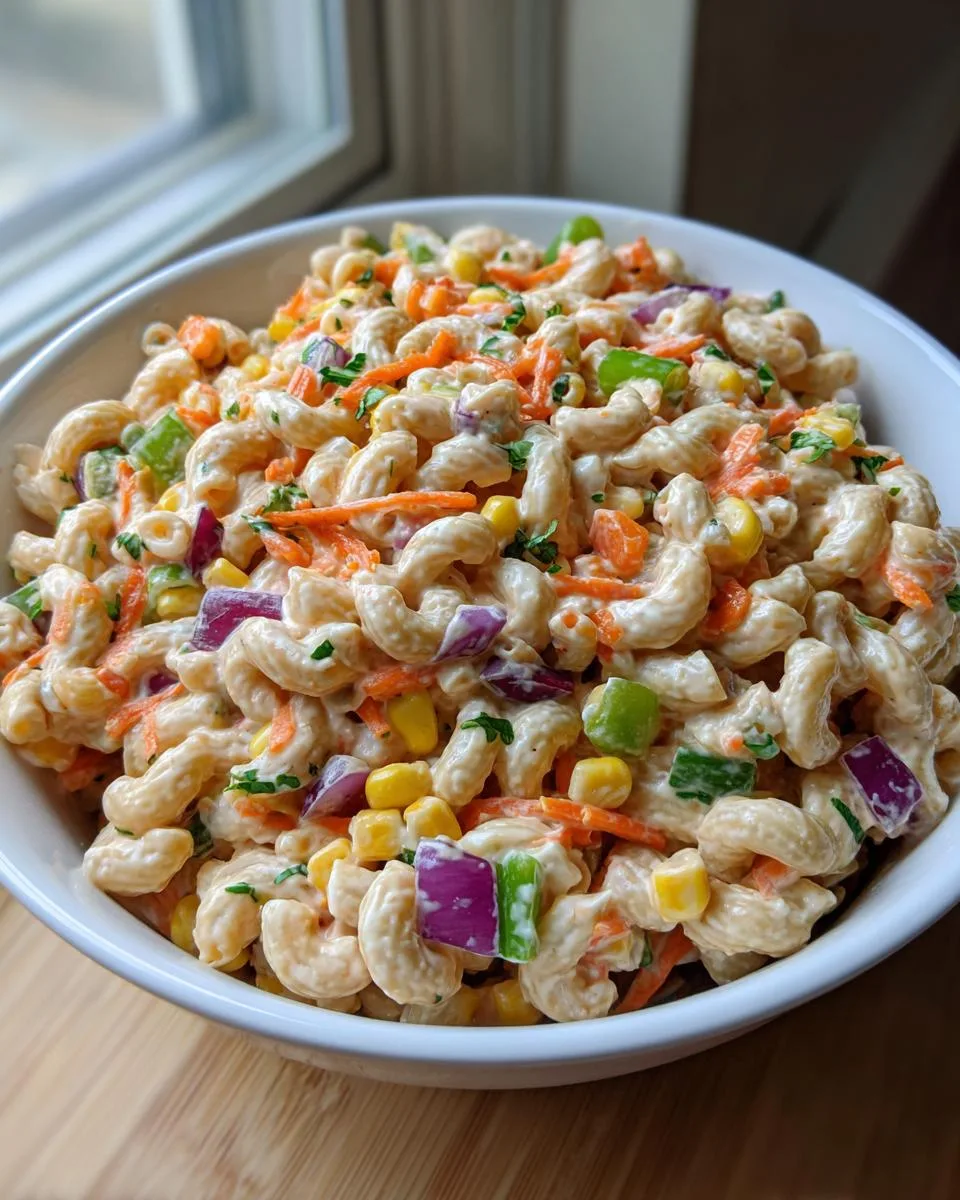 Dominican Macaroni Pasta Salad Recipe - detail 2