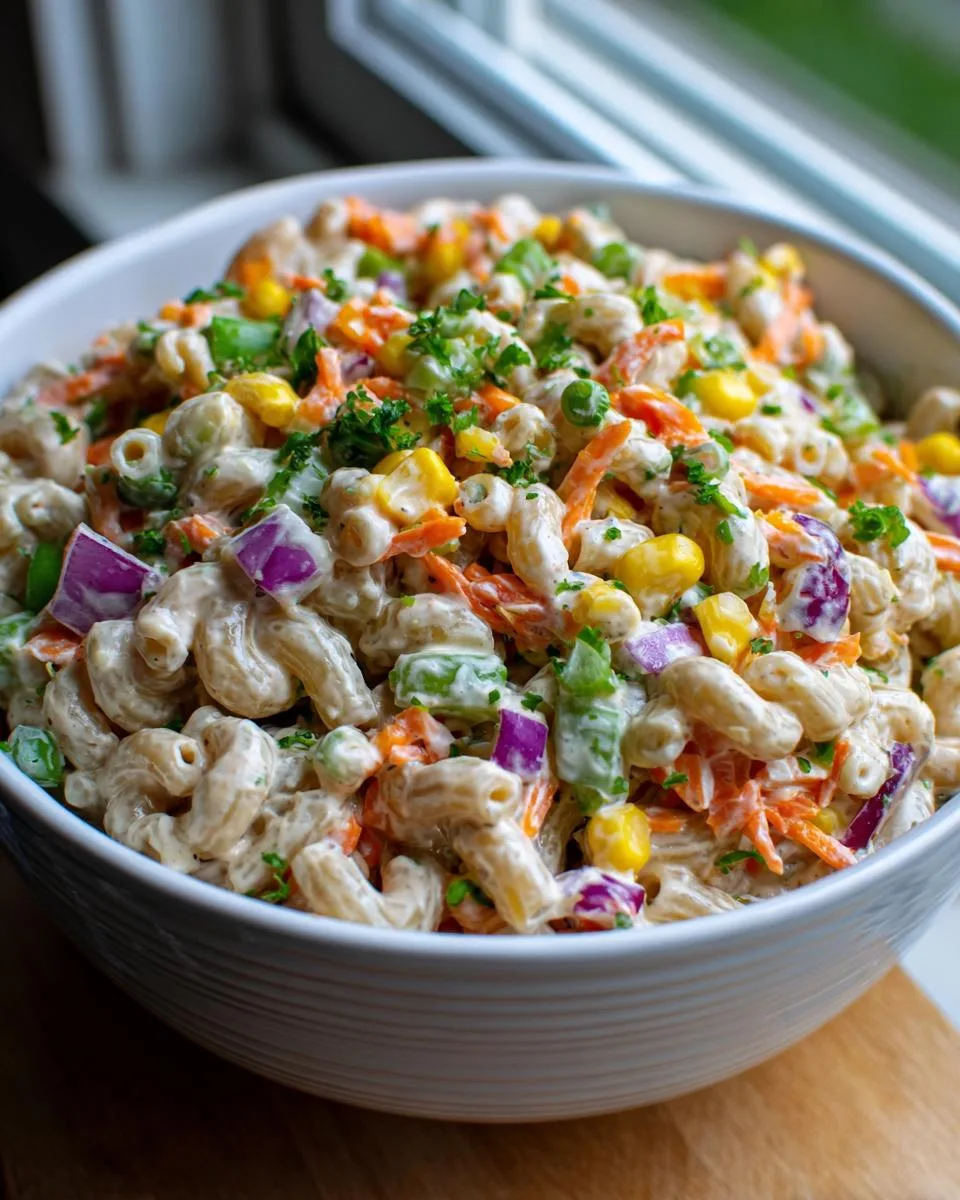 Dominican Macaroni Pasta Salad Recipe - detail 3