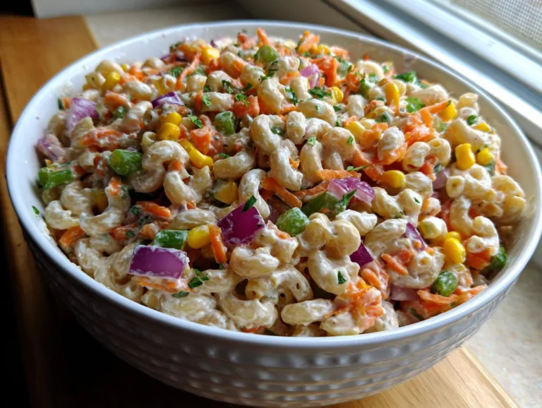 Dominican Macaroni Pasta Salad Recipe
