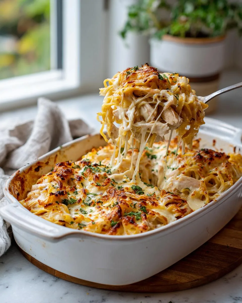 Easy Ramen Chicken Alfredo - detail 2