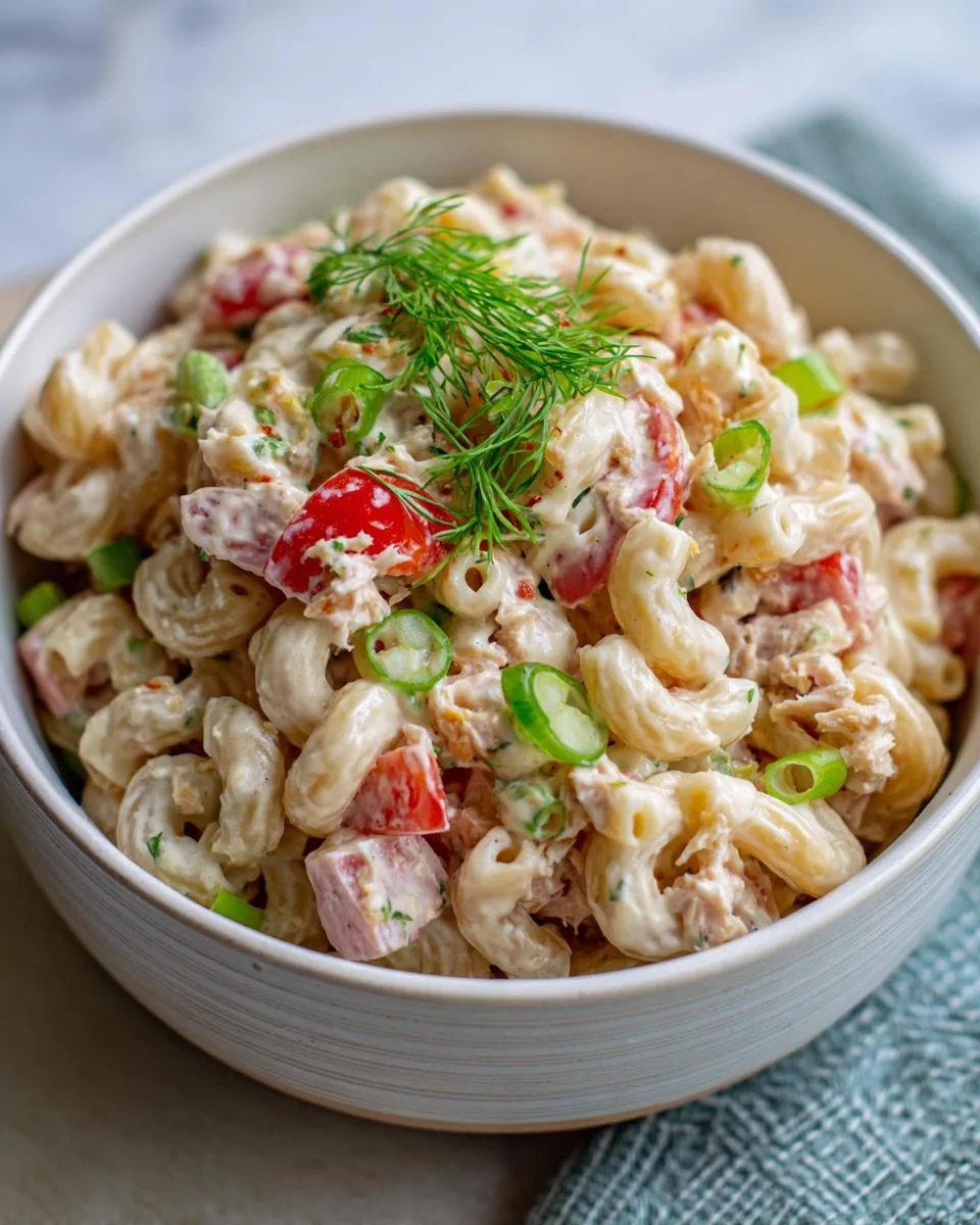 Easy Tuna Macaroni Salad - detail 1