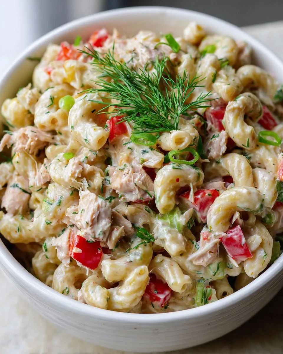 Easy Tuna Macaroni Salad - detail 2
