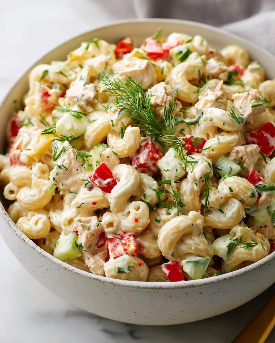 Easy Tuna Macaroni Salad - detail 3
